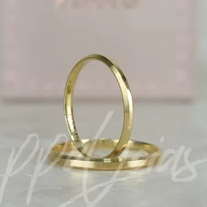 ALIANÇAS GARDENIA - OURO 18K