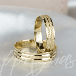 ALIANÇAS JUPTER - OURO 18K