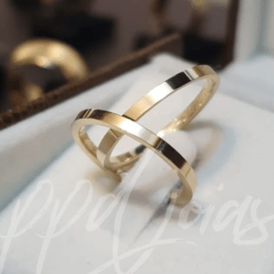 ALIANÇAS SLIM 2MM - OURO 18K