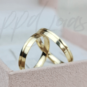 ALIANÇAS VIVAR 3MM - OURO 18K