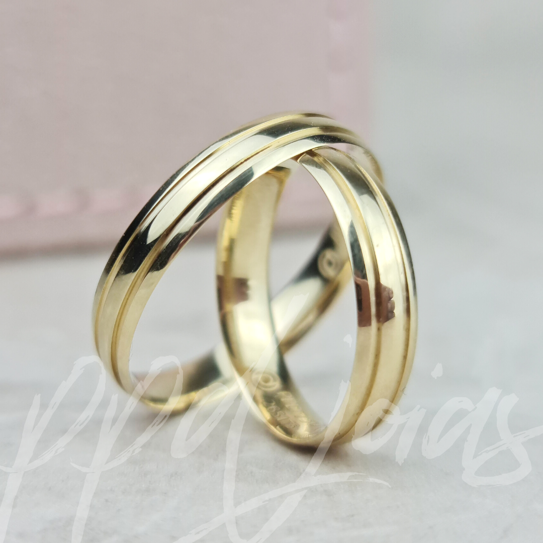 ALIANÇAS MACEIO - OURO 18K