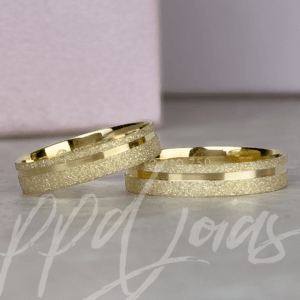 ALIANÇAS POLONIA - OURO 18K