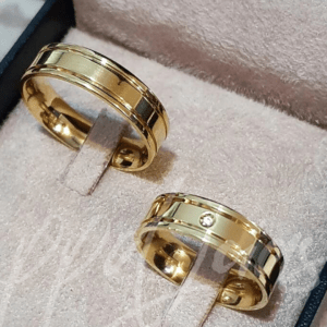 ALIANÇAS SHANLUS OURO 18K