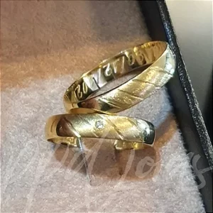 ALIANÇAS BRAZIL - OURO 18K