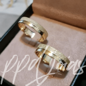 ALIANÇAS ZETA OURO 18K