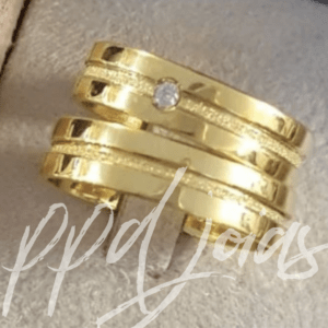 ALIANÇAS CINTRA OURO 18K