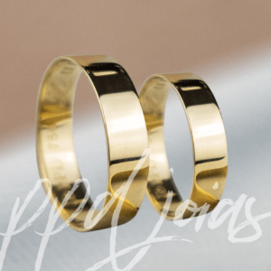 ALIANÇAS MILÃO - OURO 18K