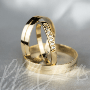 ALIANÇAS MACAU KIT - OURO 18K