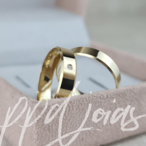 ALIANÇAS ITALIA STAR OURO 18K
