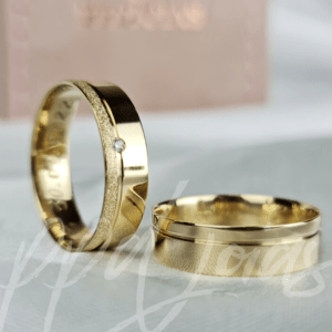 ALIANÇAS TURQUIA OURO 18K