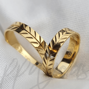 ALIANÇAS GRÉCIA OURO 18K