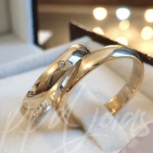 ALIANÇAS TRADICIONAL 3MM OURO 18K