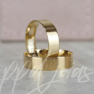ALIANÇAS LILITUS OURO 18K