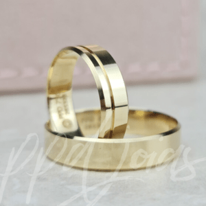 ALIANÇAS MISTIC OURO 18K